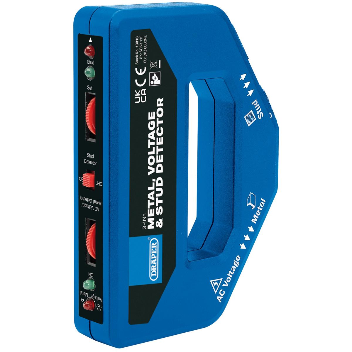 Draper Combined Metal, Voltage and Stud Detector - Image 2