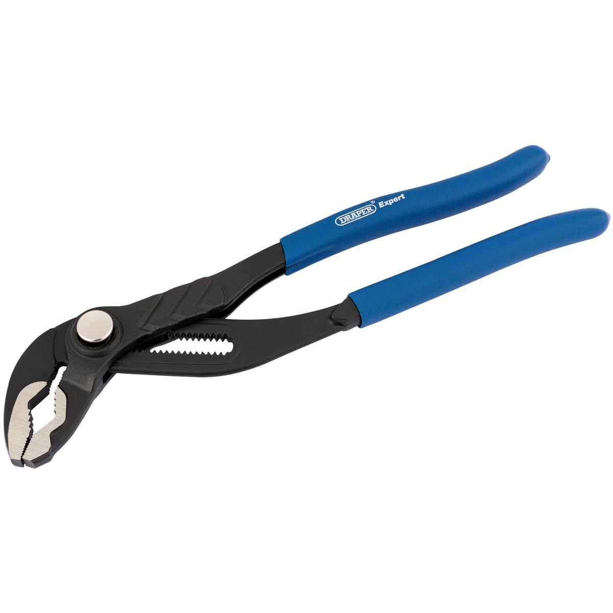 Draper Push Button Heavy Duty Waterpump Pliers, 250mm - Image 1