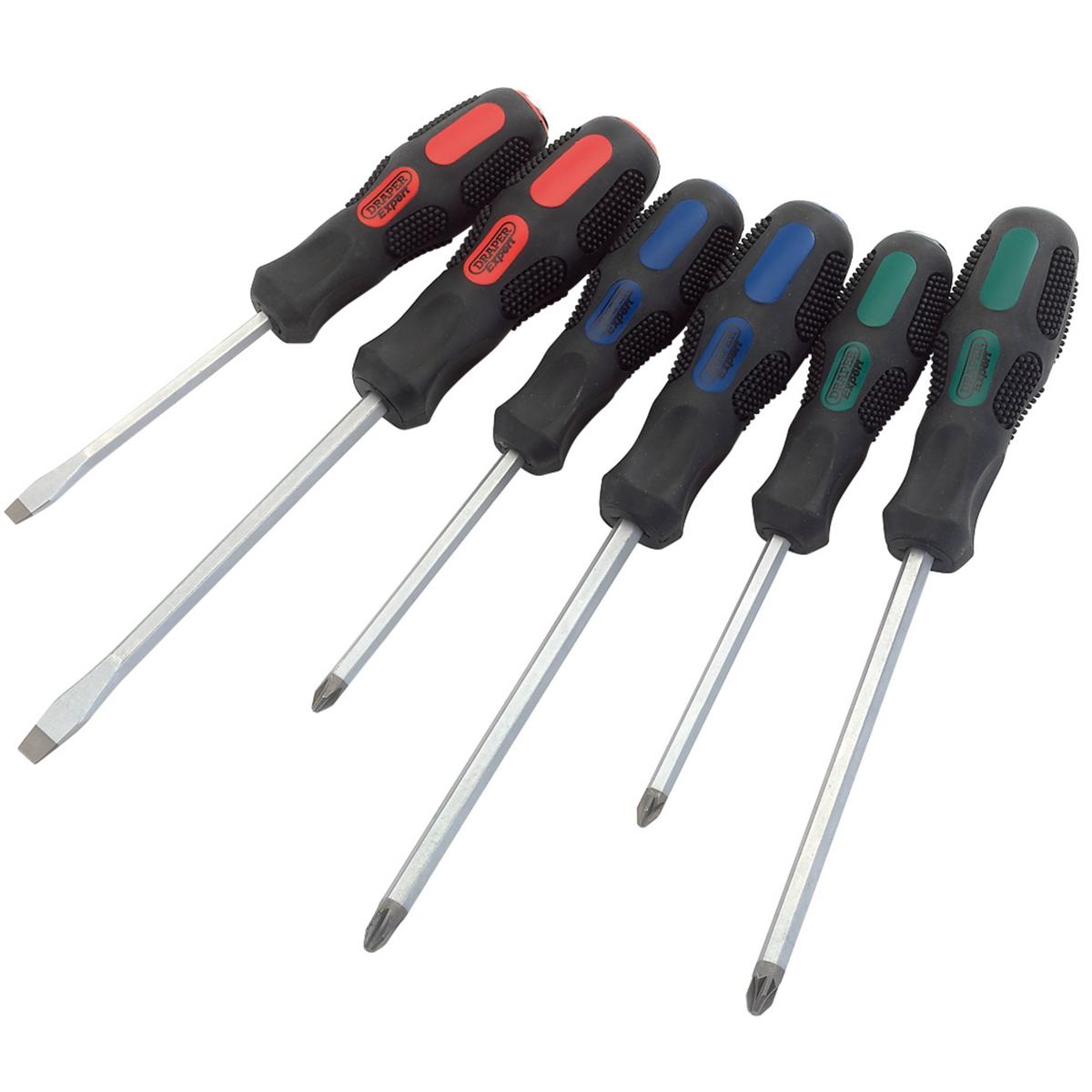 Draper 'Pound Thru' Screwdriver Set (6 Piece) - Image 1