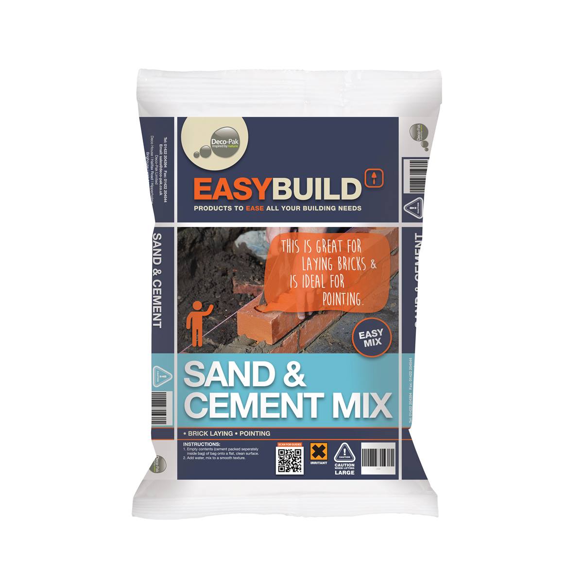 Deco-Pak Easy Build Sand & Cement 2 Pack - Image 1