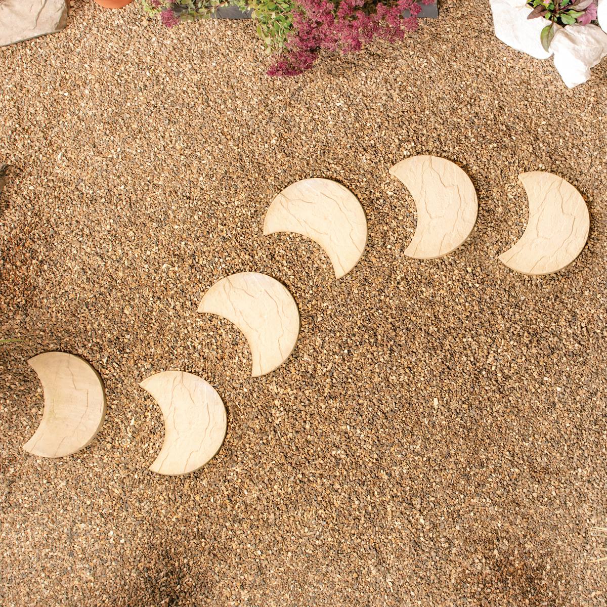 Deco-Pak Moonstone Stepping Stone - Buff Gold - Image 3