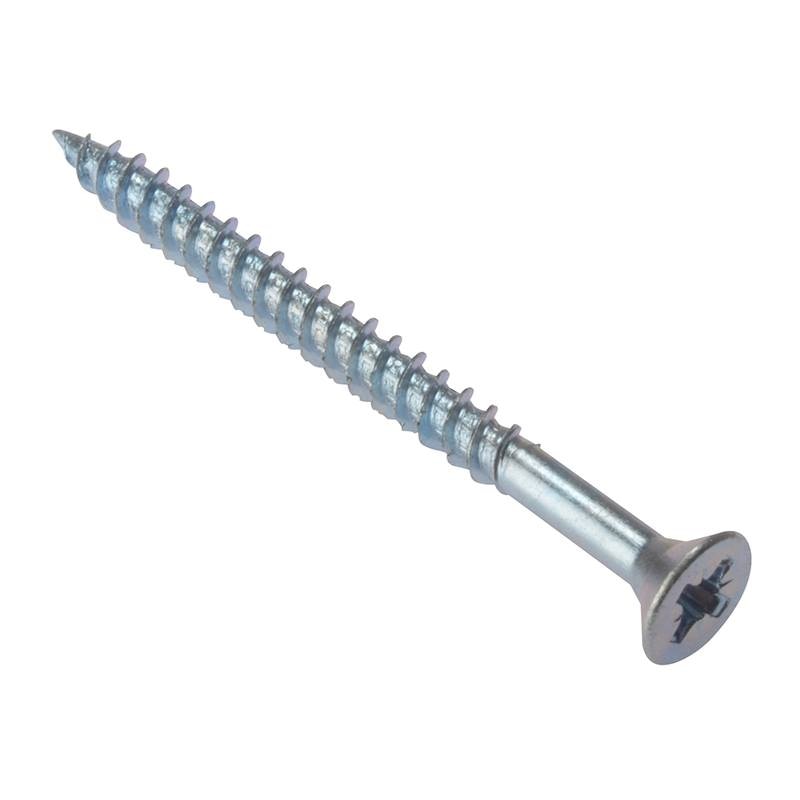 Forgefix General Purpose Pozi Compatible Screw CSK TT ZP 2in x 8 Box 200 - FORCSK28Z - Image 1