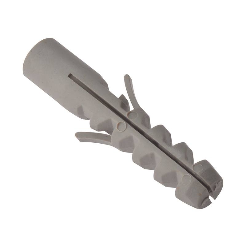 Forgefix Nylon Wall Plug Rimless M10 x 50mm Bag 50 - FORRIM1050M - Image 1