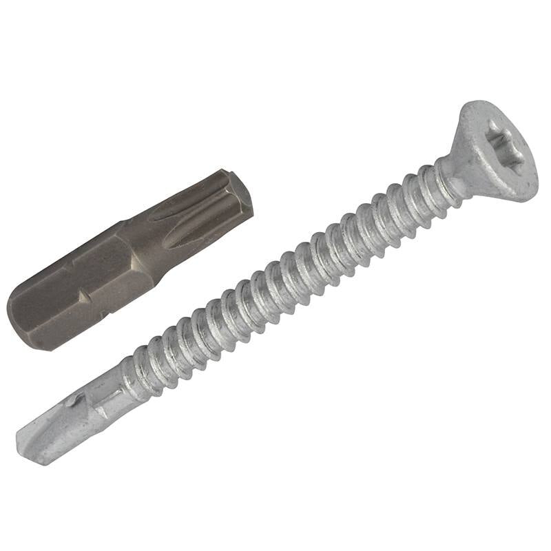 Forgefix TechFast Roofing Screw Timber - Steel Light Section 5.5 x 60mm Pack 100 - FORTFCL5560 - Image 2