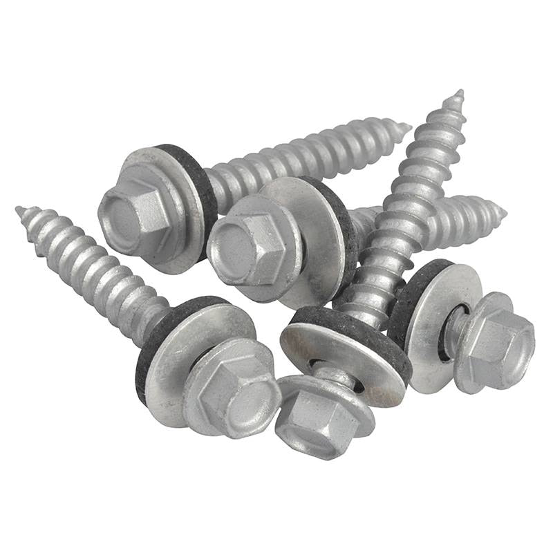 Forgefix TechFast Hex Head Screw Sheet to Timber 6.3 x 45mm Pack 100 - FORTFHT6345 - Image 1