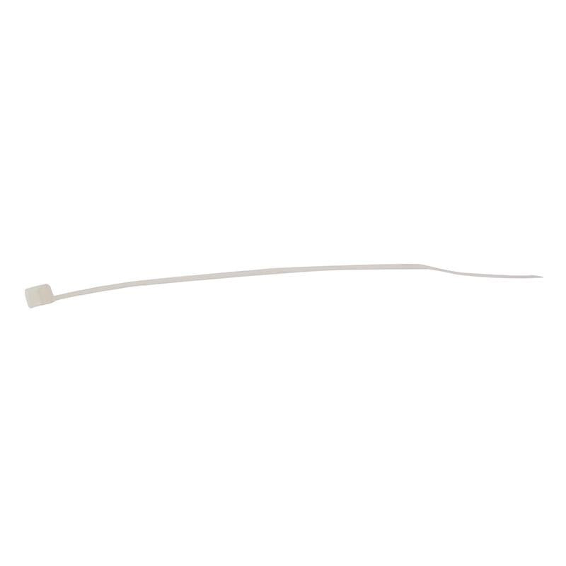 Forgefix Cable Tie Natural/Clear 4.6 x 200mm (Bag 100) - FORCT200N - Image 2