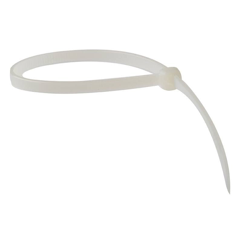 Forgefix Cable Tie Natural/Clear 4.8 x 300mm (Bag 100) - FORCT300N - Image 2