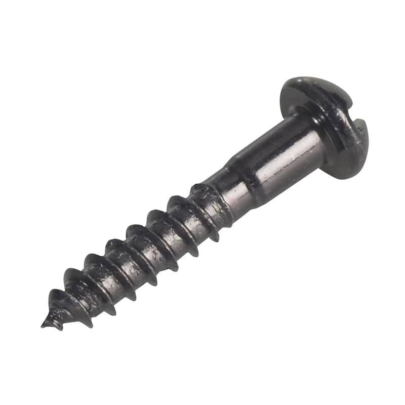 Forgefix Wood Screw Slotted Round Head ST Black Japanned 3/4in x 6 Forge Pack 40 - FORFPR346J - Image 4