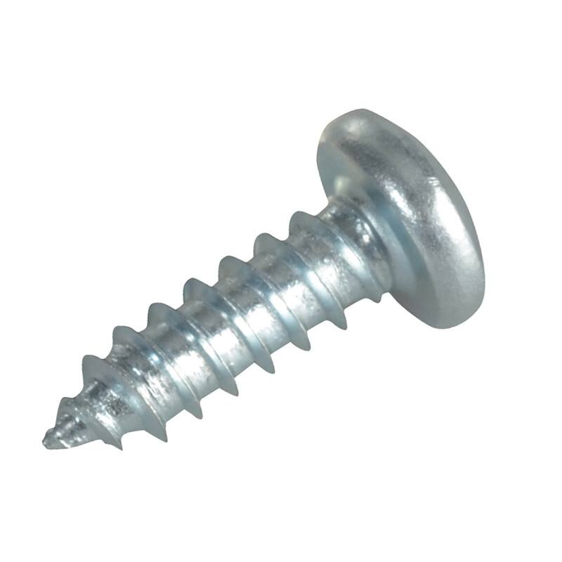 Forgefix Self-Tapping Screw Pozi Compatible Pan Head ZP 1/2in x 8 ForgePack 40 - FORFPS128Z - Image 3