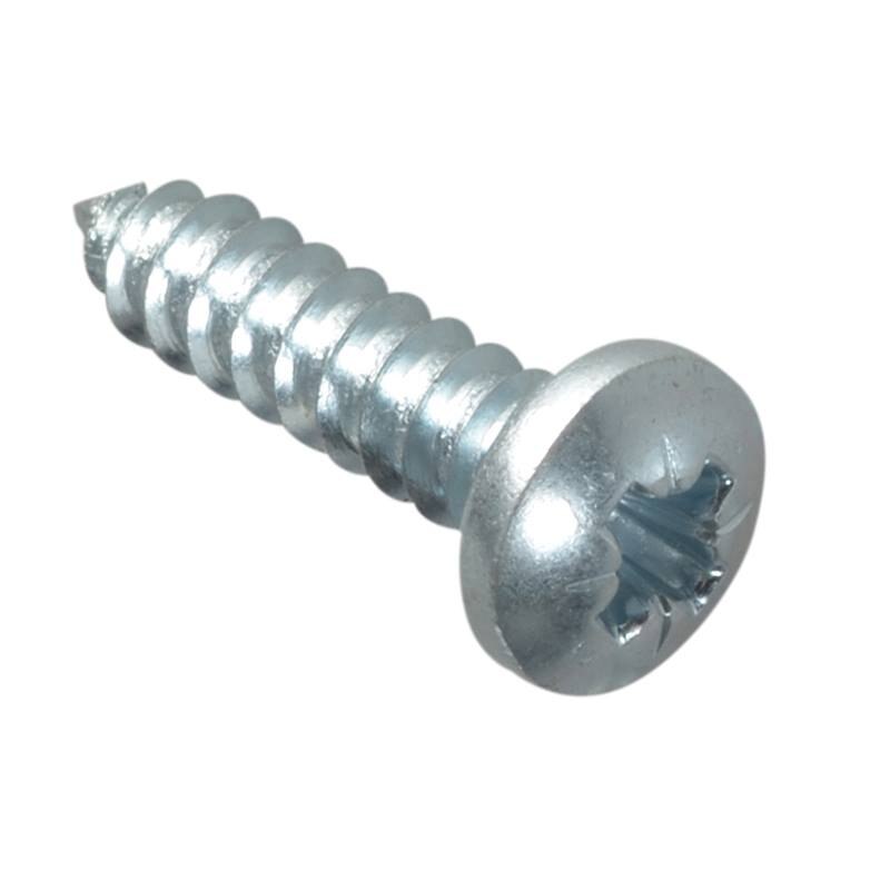 Forgefix Self-Tapping Screw Pozi Compatible Pan Head ZP 3/4in x 10 ForgePack 20 - FORFPS3410Z - Image 4