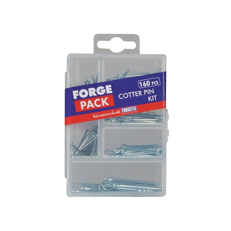 Forgefix Cotter Pin Kit ForgePack 160 Piece - FORFPCOTTSET - Image 1