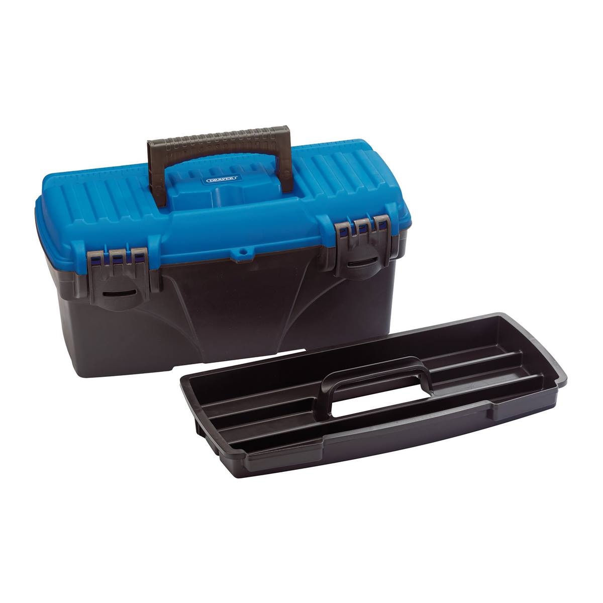 Draper 410mm Tool Box with Tote Tray - Image 1