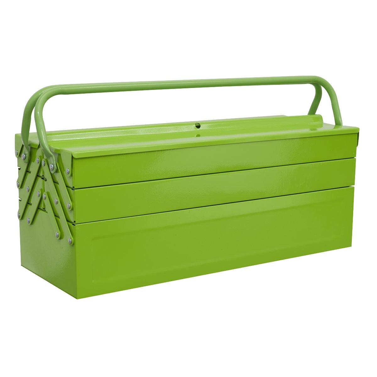 Sealey Cantilever 4 Tray Toolbox 530mm - Green - Image 10