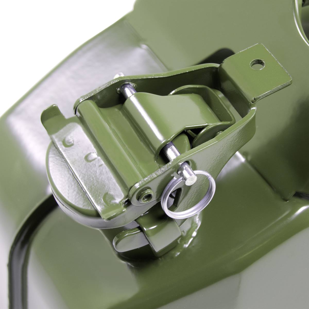 Wolf 20L Metal Jerry Can with Leak-Proof Bayonet Closure - Army Green - Image 6