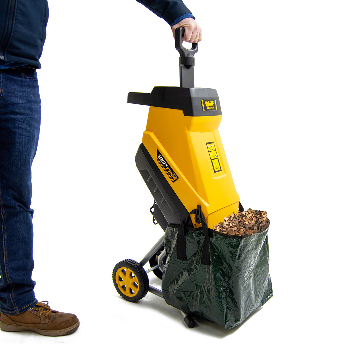 Wolf Garden 2500w Electric Shredder with 45L Collection Bag