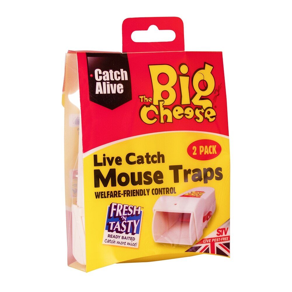 The Big Cheese Live Catch Mouse Traps 2 Pack - Image 5