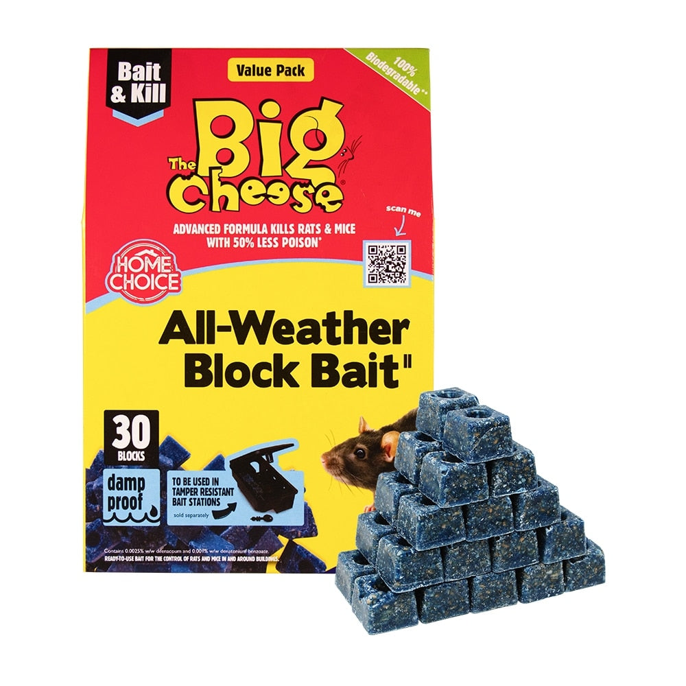 The Big Cheese - All Weather Block Bait 30 x 10g - Image 1