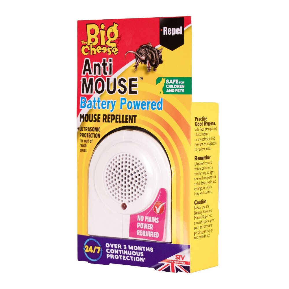 The Big Cheese - Battery Powered Ultrasonic Mouse Repellent - Image 5