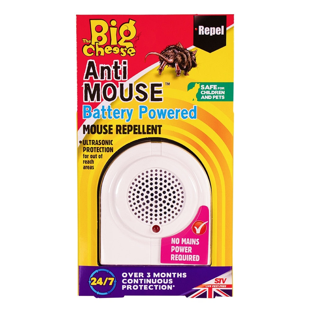 The Big Cheese - Battery Powered Ultrasonic Mouse Repellent - Image 8