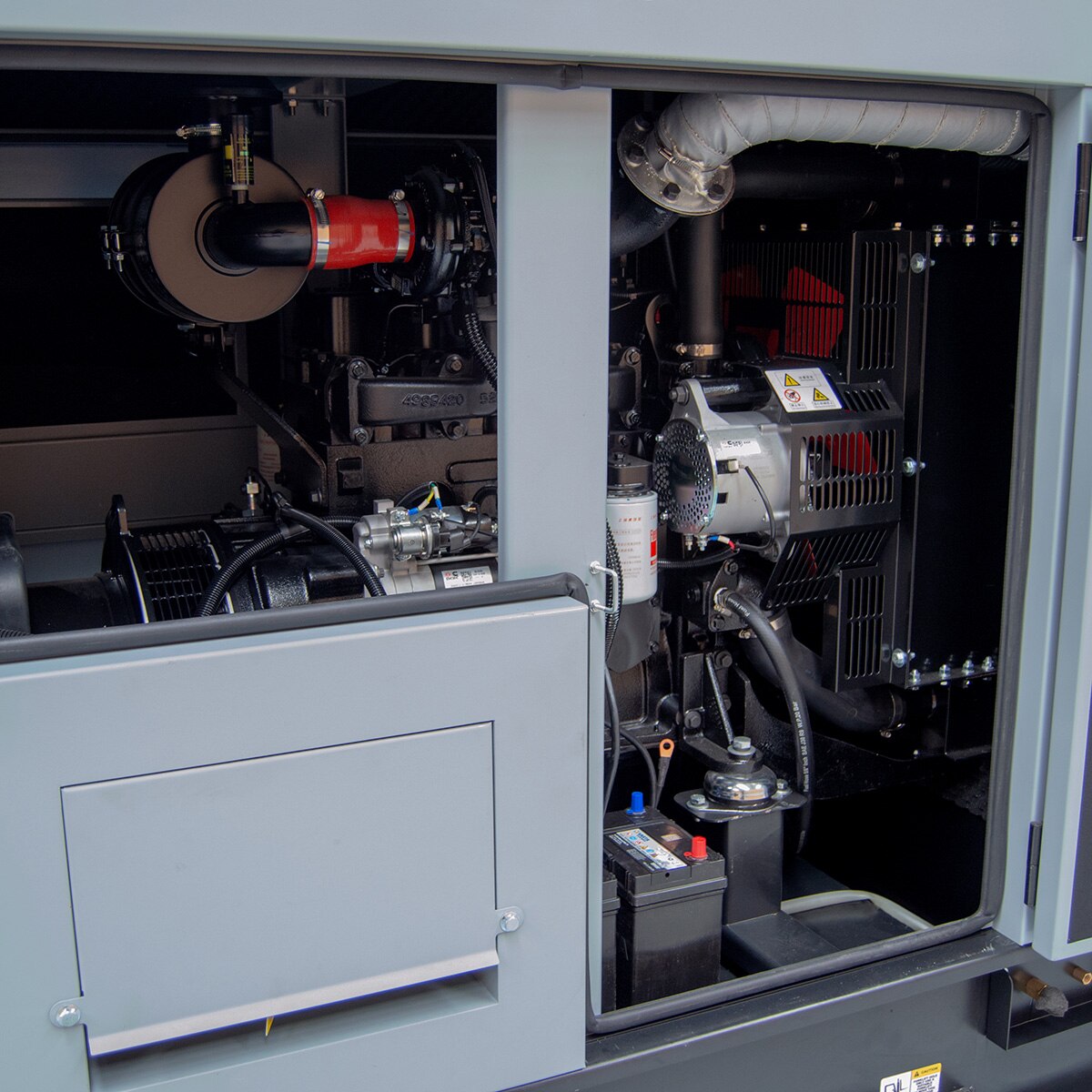 Triumph 44kVA 35.2kW 400v 3 Phase Diesel Water-Cooled Generator Set - Image 3