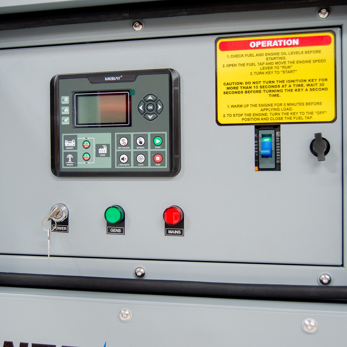 Triumph 82.5kVA 66kW 400v 3 Phase Diesel Water-Cooled Generator Set - Image 6
