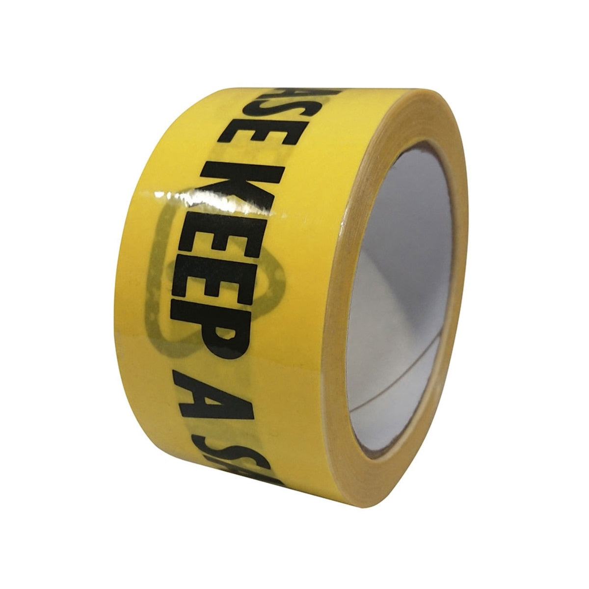 Faithfull Laminated Self-Adhesive Hazard Tape 50mm x 33m - Image 1