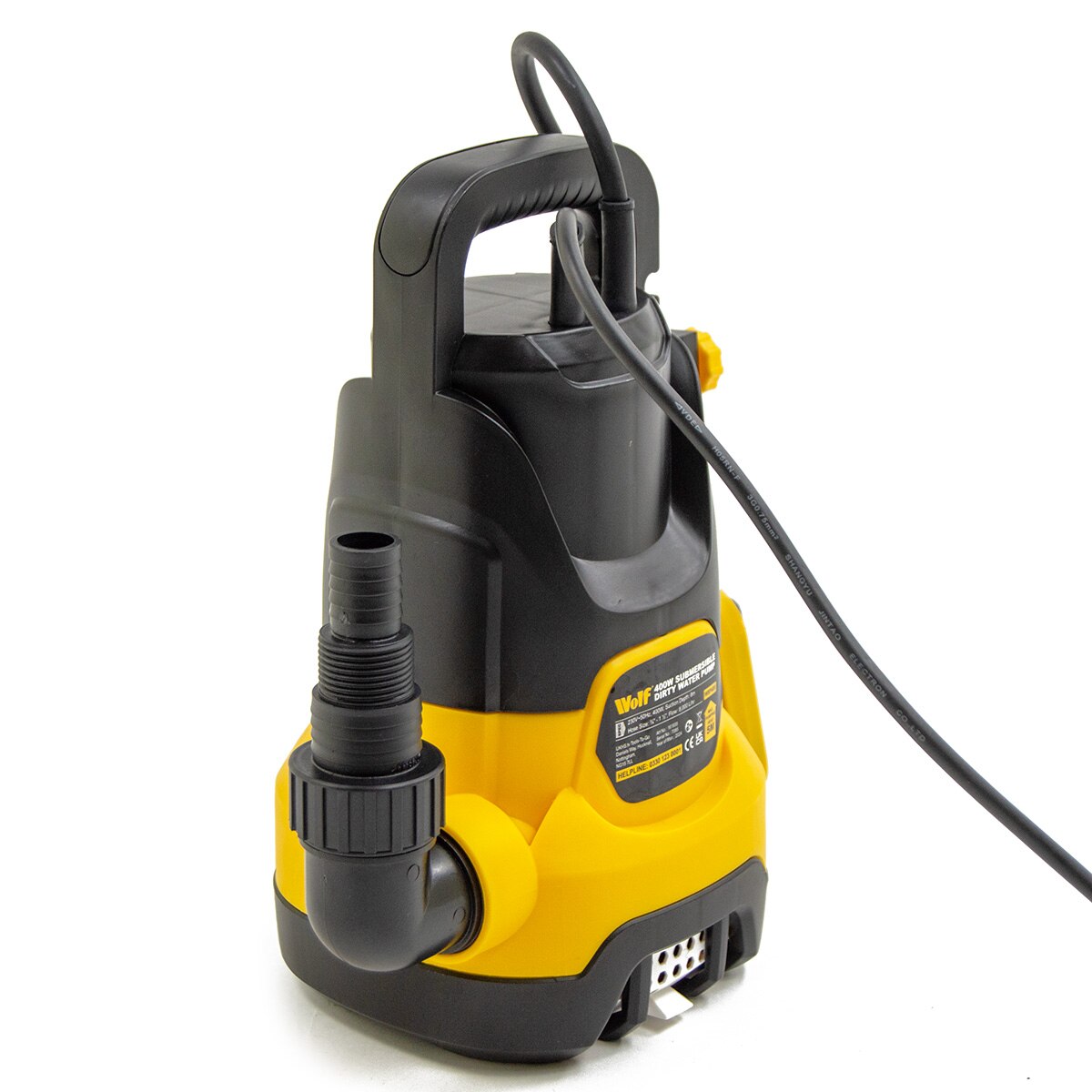 Wolf 400w Dirty & Clean Automatic Submersible Water Pump - Image 4