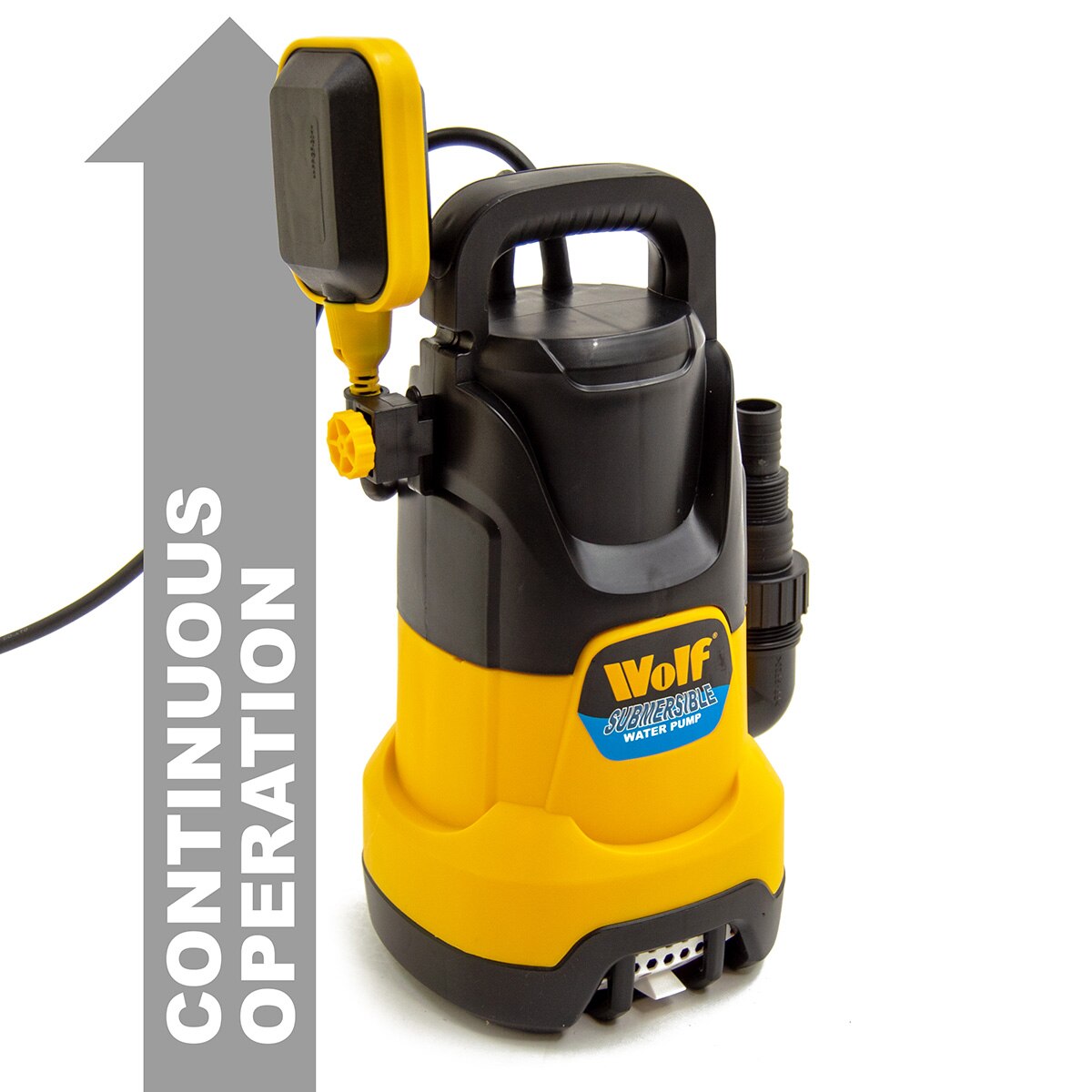 Wolf 1100w Dirty & Clean Automatic Submersible Water Pump - Image 5