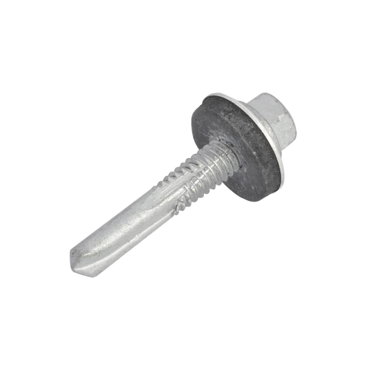 Forgefix Techfast Roofing Screws with Rubber Washer 5.5 x 32mm (Box 100) - FORTFHH5532 - Image 2