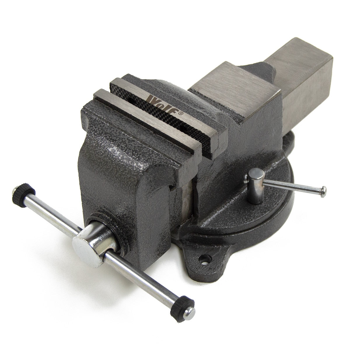 Wolf Industrial Unbreakable Bench Vice With Swivel Base 100mm - Image 1
