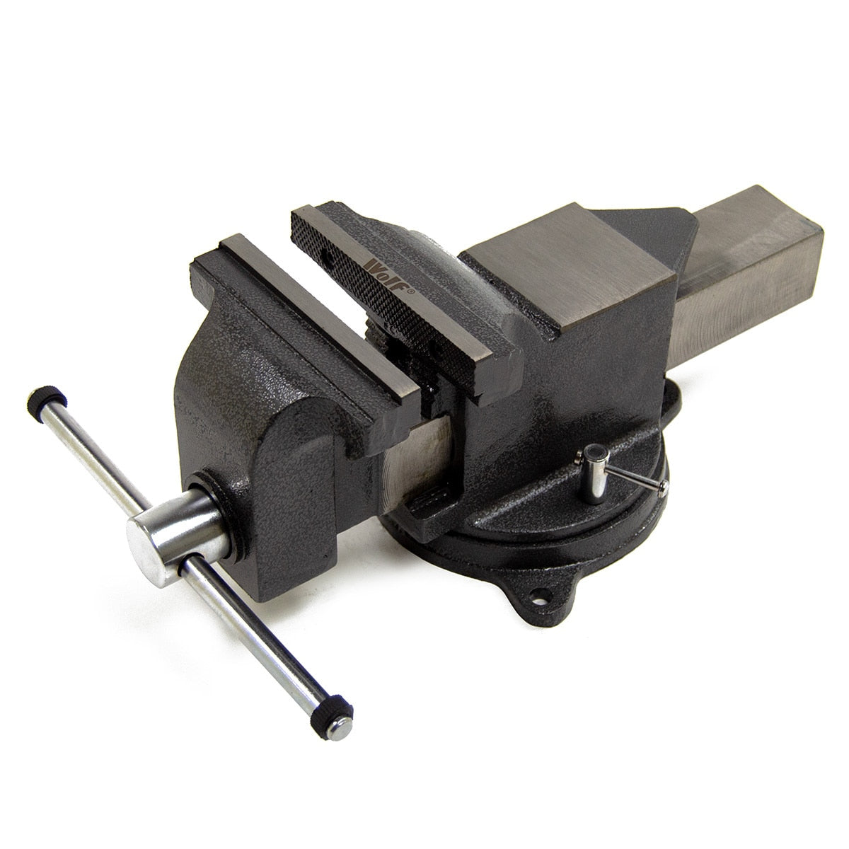 Wolf Industrial Unbreakable Bench Vice With Swivel Base 150mm - Image 1