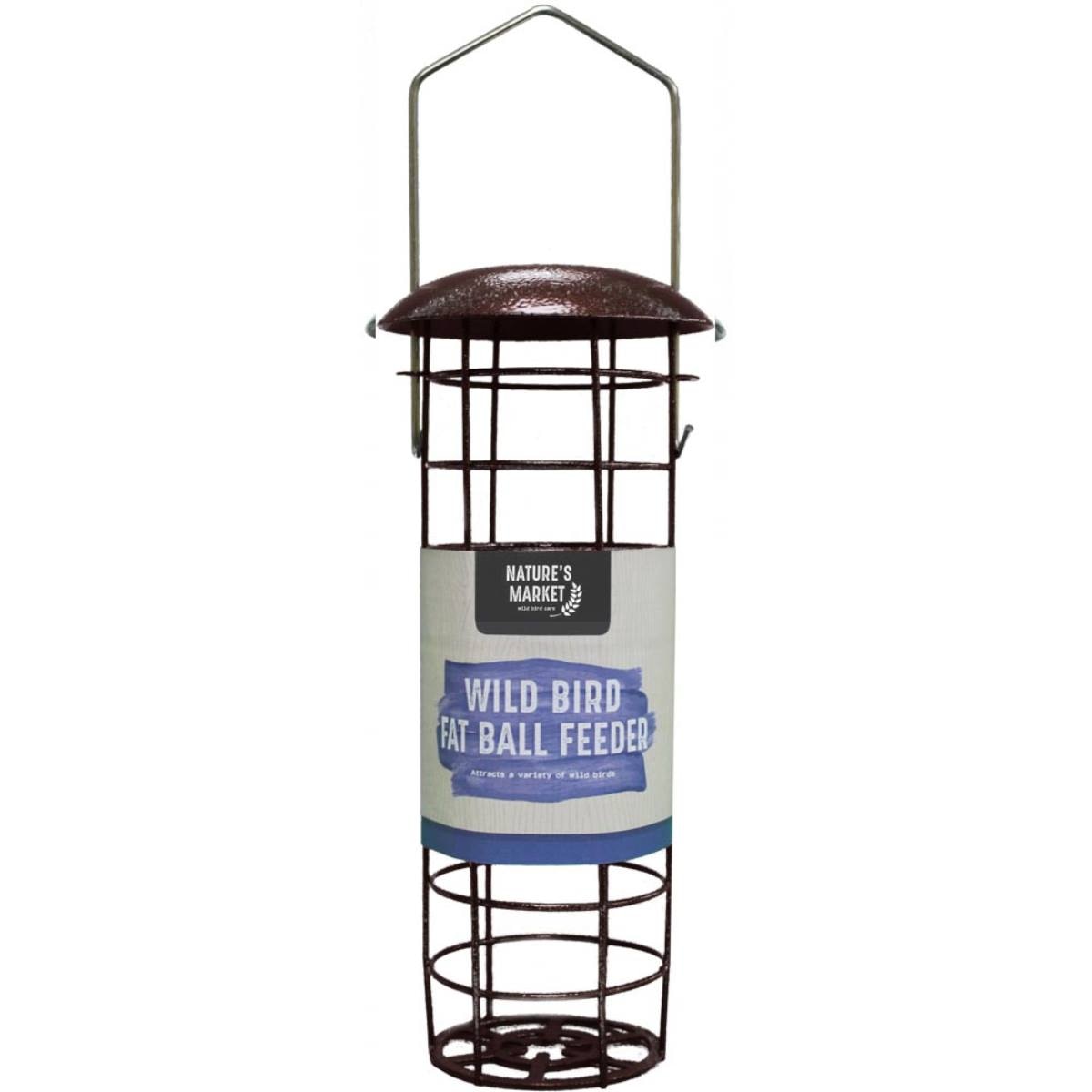 Nature's Market Premium Wild Bird Fat Ball Feeder - Image 1