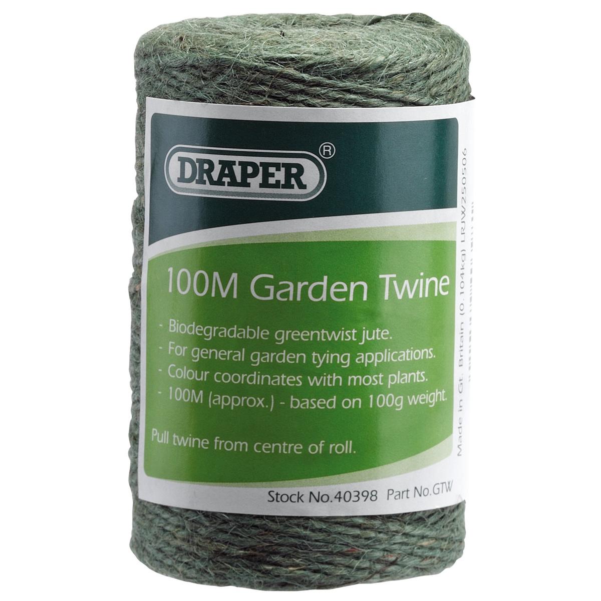 Draper 100m Garden Twine - Image 1