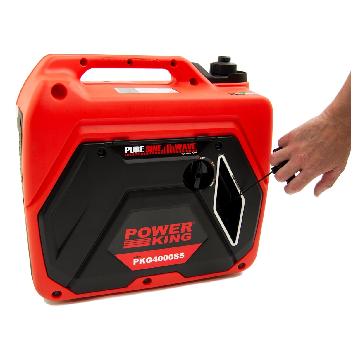 PowerKing 3500w 4.38kVA Silent Petrol Inverter Generator PKG4000SS - Image 5