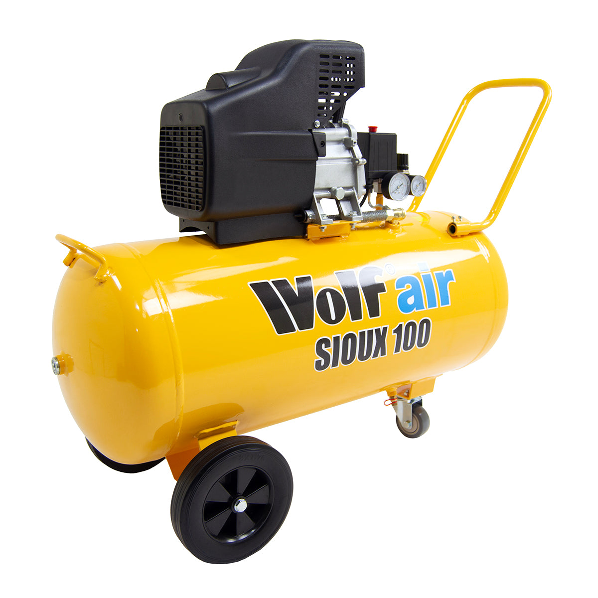 Wolf Sioux 100 9.6CFM 2.5HP Portable Air Compressor 100L