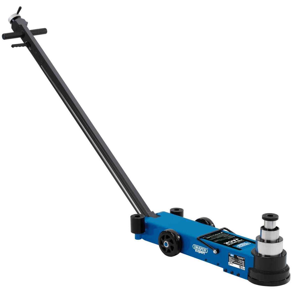 Draper Expert Pneumatic Long Chassis Low Profile Jack, 40 Tonne - Image 1