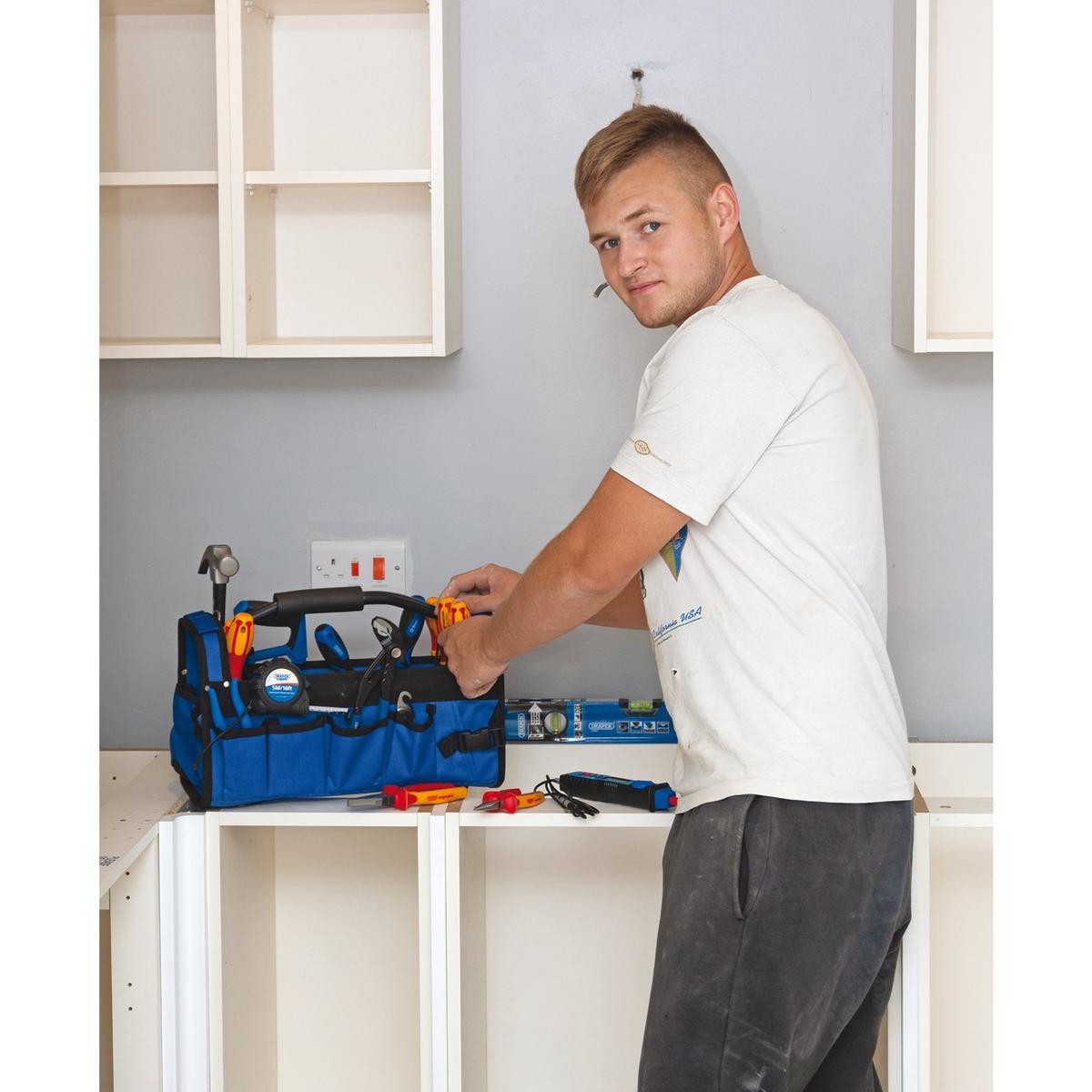 Draper Electricians Tote Bag Tool Kit - Image 3