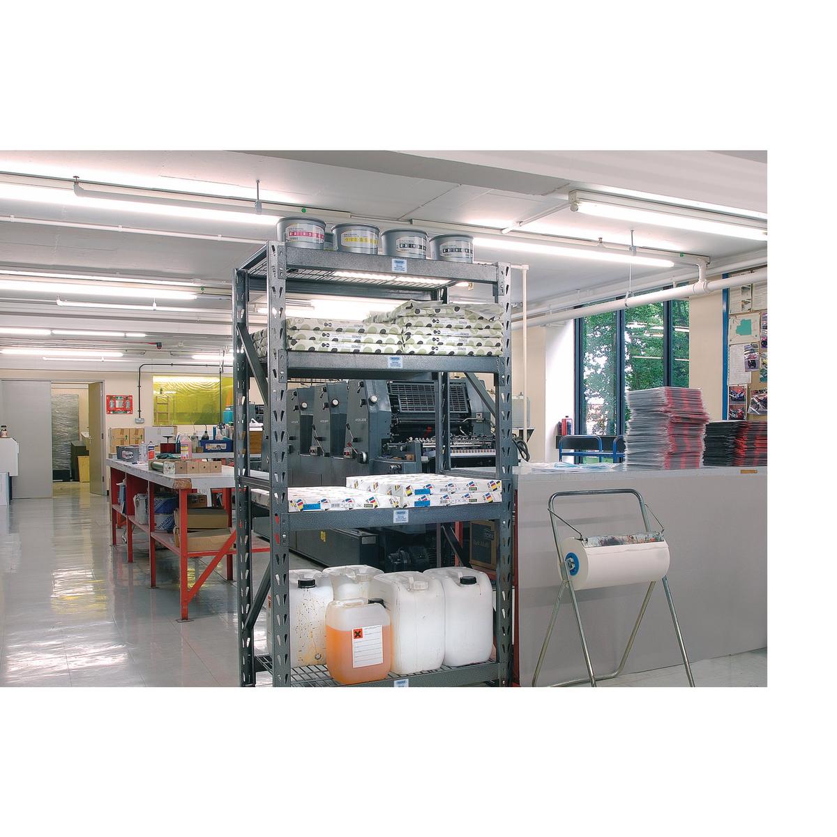 Draper Expert Expert Heavy Duty Steel 4 Shelving Unit, 1040 x 610 x 1830mm - Image 3