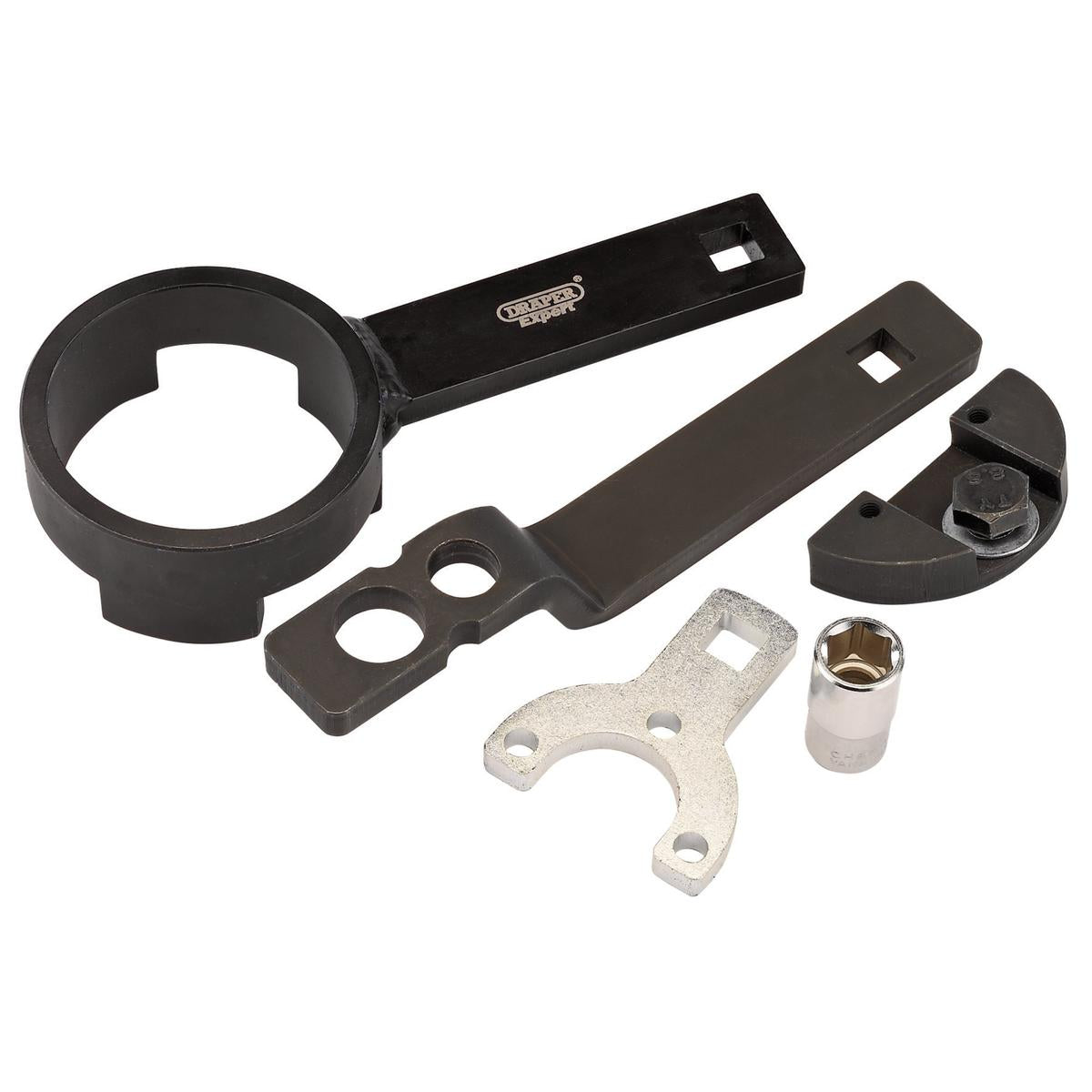 Draper Expert Crankshaft Pulley Hub Holding Set (Fiat, Alfa Romeo, Chrysler, Ford, Lancia) - Image 1