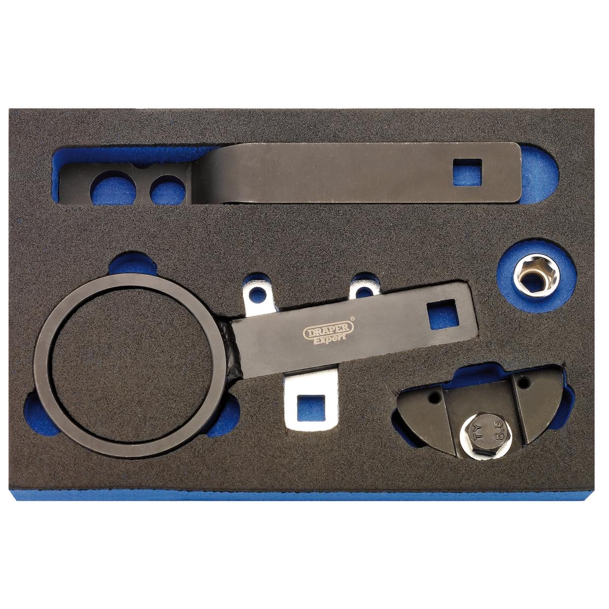 Draper Expert Crankshaft Pulley Hub Holding Set (Fiat, Alfa Romeo, Chrysler, Ford, Lancia) - Image 2