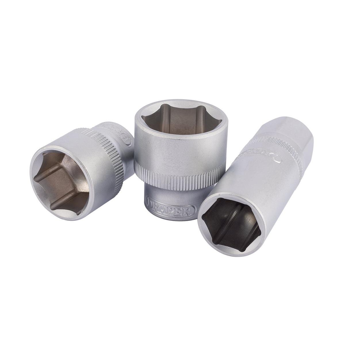 Draper Combined MM/AF Socket Set, 1/2" Sq. Dr. (33 Piece) - Image 2