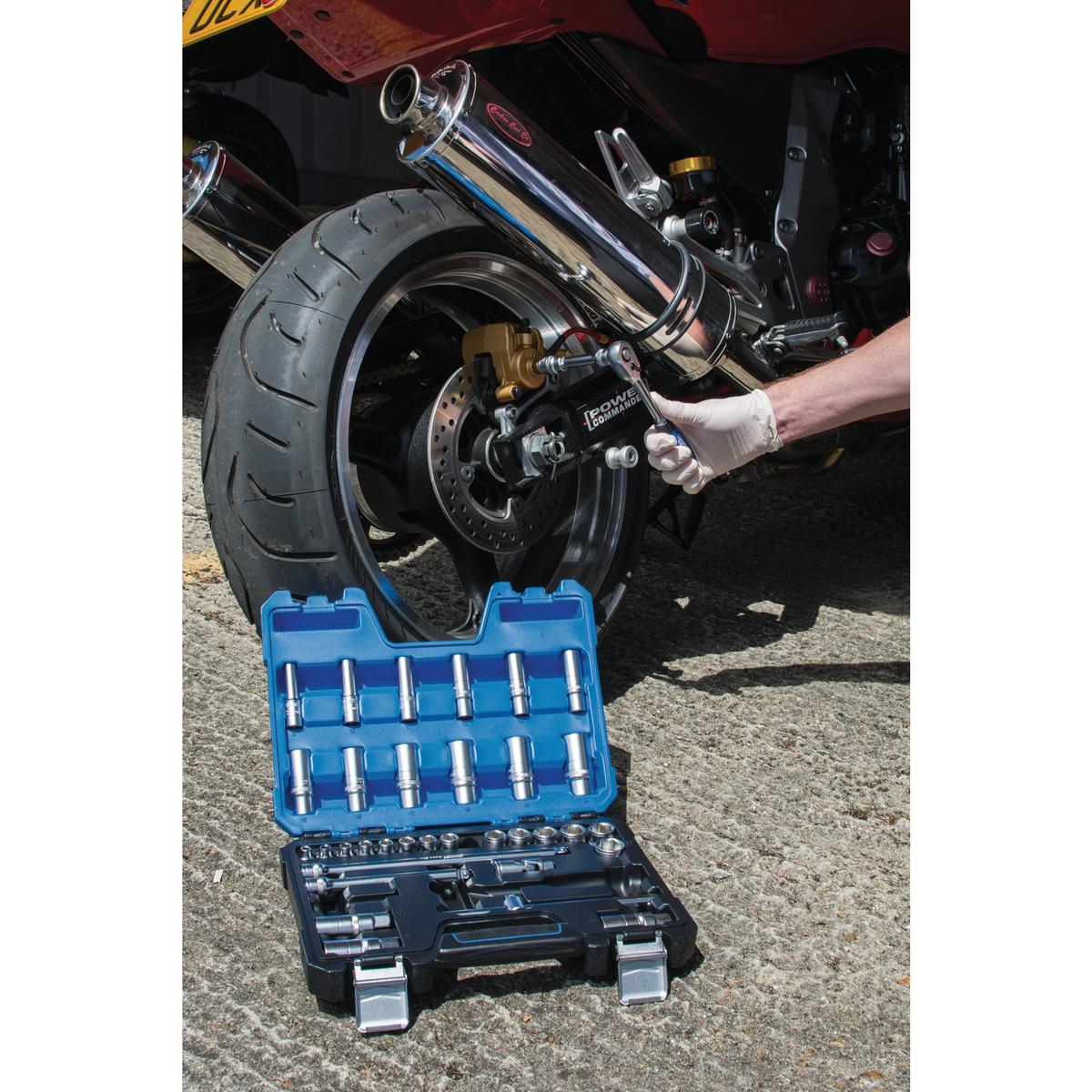 Draper Expert Metric Socket Set, 3/8" Sq. Dr. (36 Piece) - Image 3