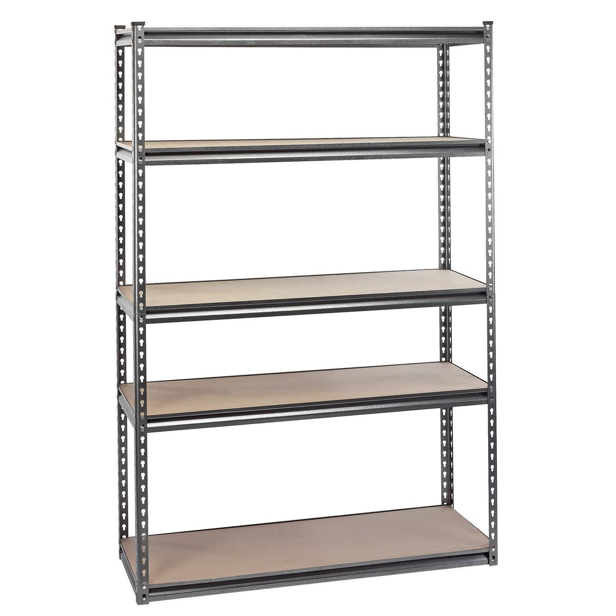 Draper Expert Heavy Duty Steel Shelving Unit, 5 Shelves, L1220 x W450 x H1830mm - Image 1