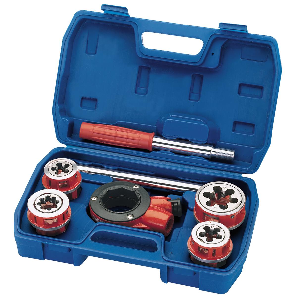 Draper Metric Ratchet Pipe Threading Kit (7 Piece) - Image 1