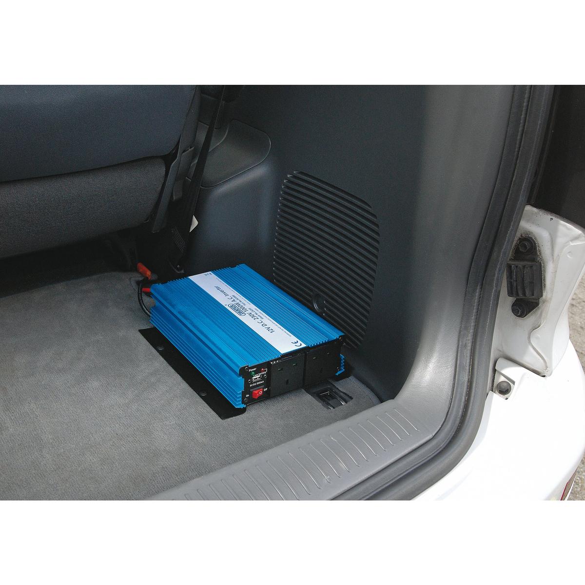 Draper 12V DC-AC Inverter, 1000W - Image 3