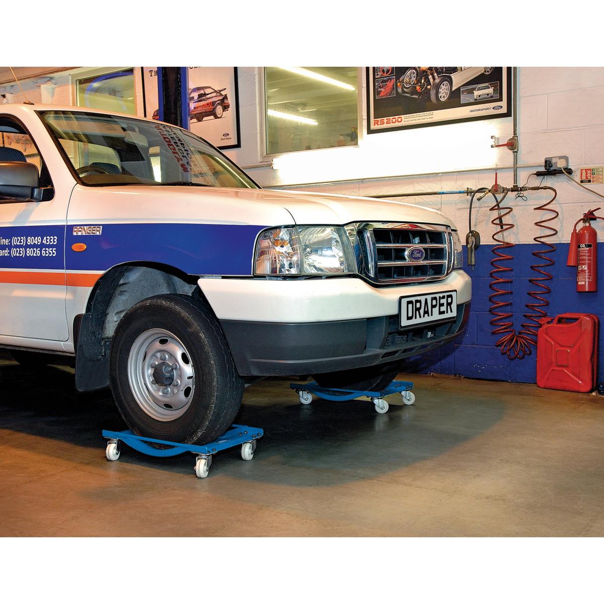 Draper Expert Wheel Dollies (Pair) - Image 2