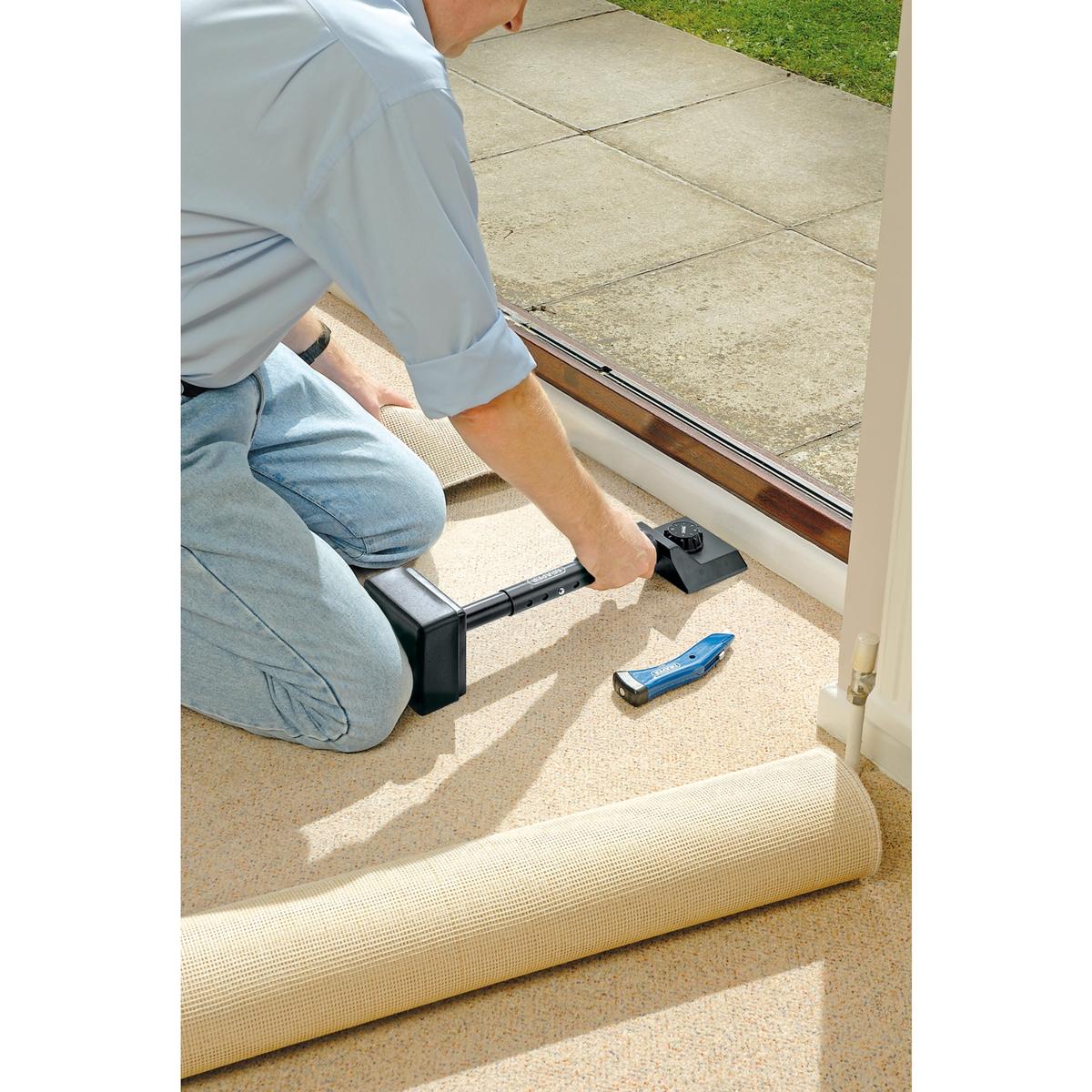 Draper Adjustable Carpet Stretcher Knee Kicker, 460 610mm - Image 2