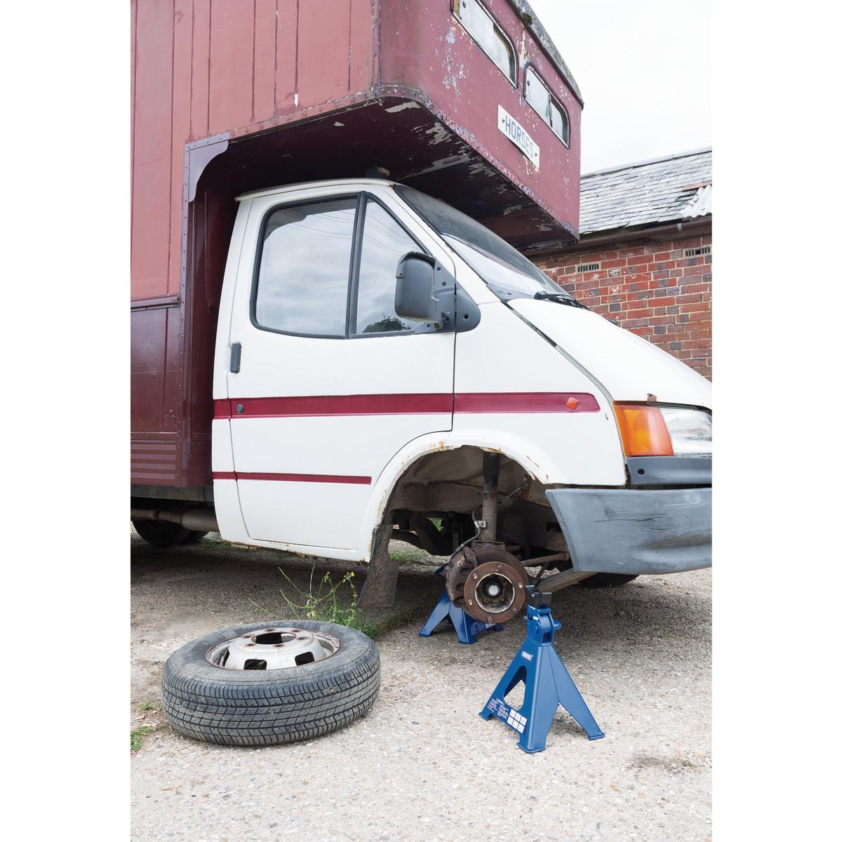 Draper Ratcheting Axle Stands, 6 Tonne (Pair) - Image 4