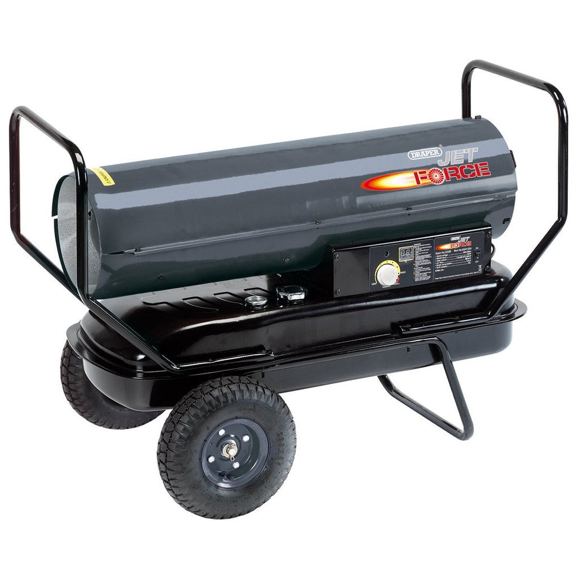 Draper Jet Force Diesel and Kerosene Space Heater, 125000 BTU/36kW 32285