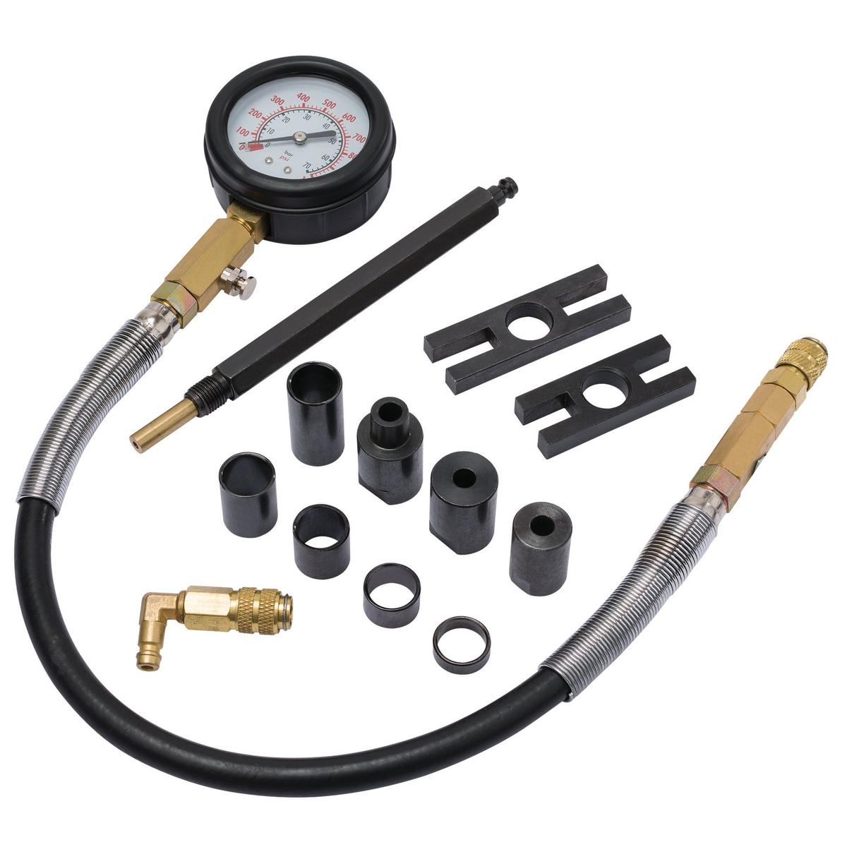 Draper Expert Commercial Vehicle Diesel Compression Test Kit (13 Piece) - Image 1